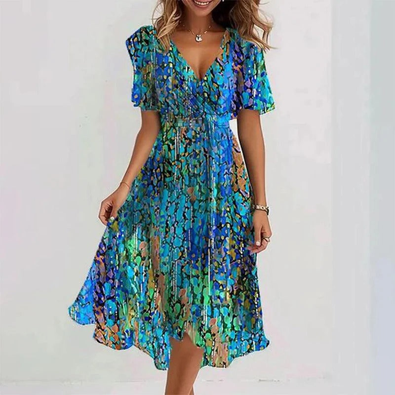 Festive Dress For Women | Zarina Blue