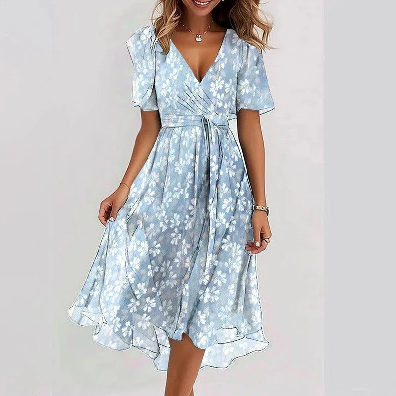 Festive Dress For Women | Zarina Light Blue