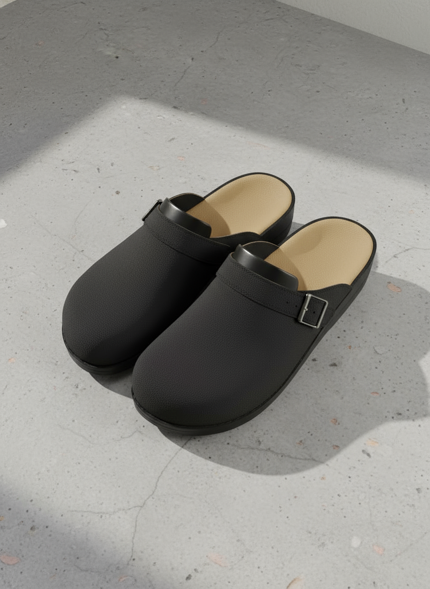 Comfort Clogs Stylish Design for Women | Orvian Black