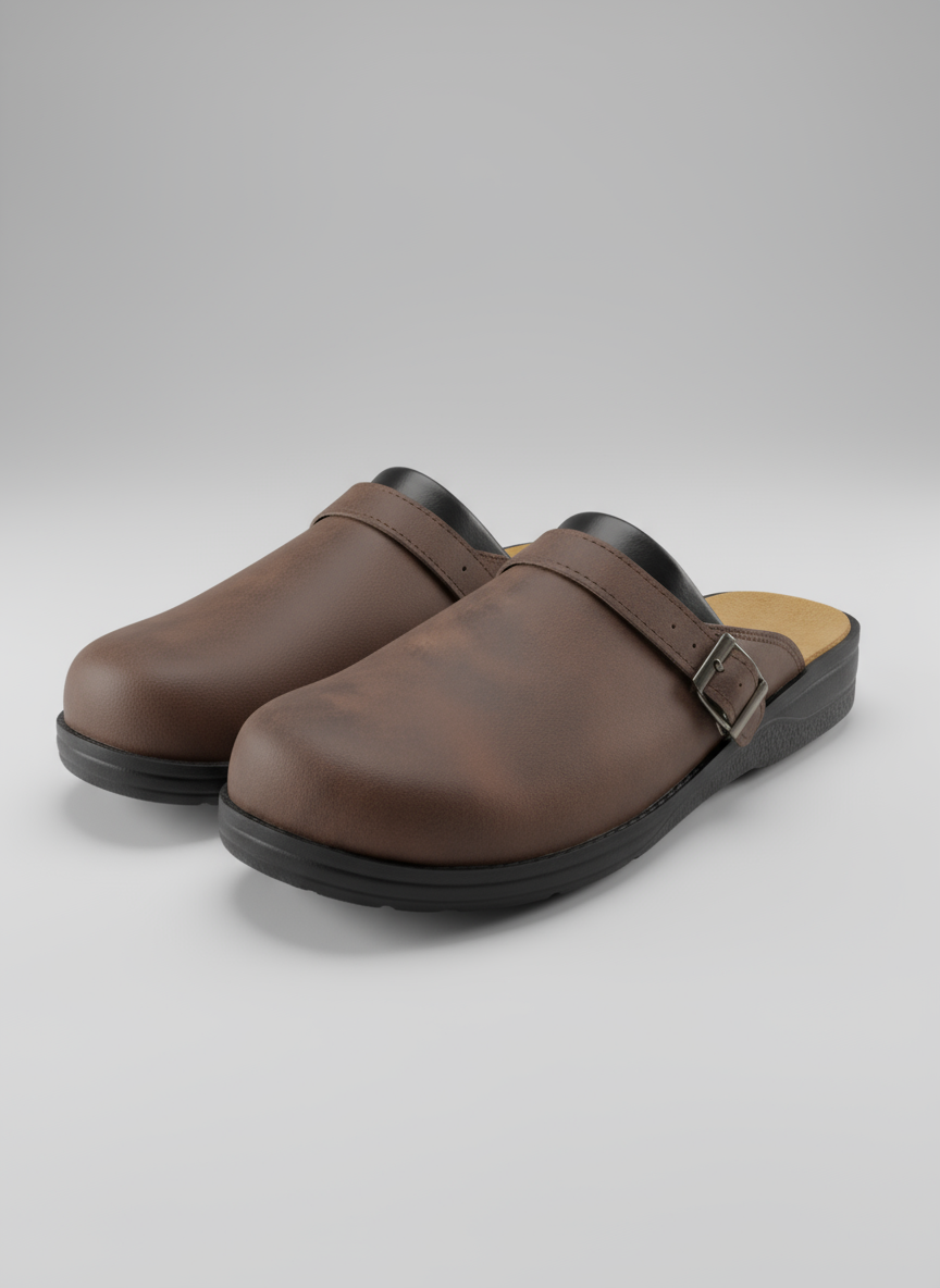 Comfort Clogs Stylish Design for Women | Orvian Dark Brown
