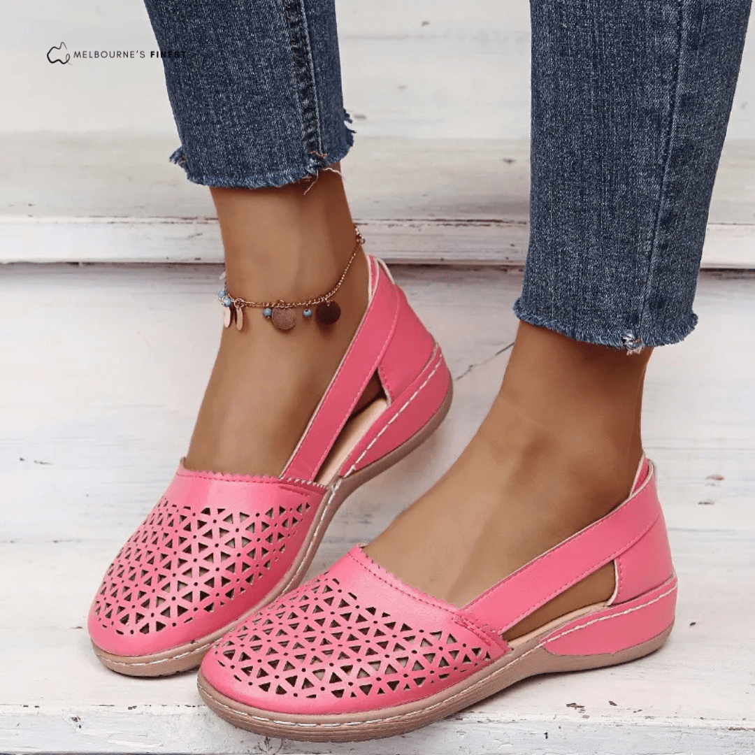 Comfortable Supportive Shoes For Women | Lirena Pink