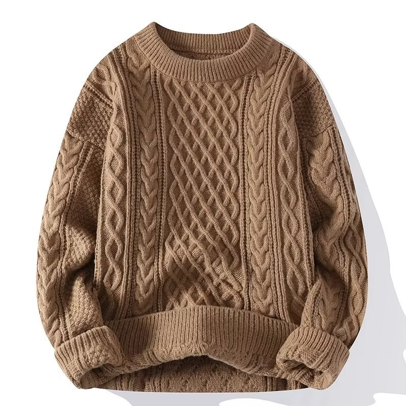 Cozy Chunky Cable Knit Sweater for Women | Jenna Brown