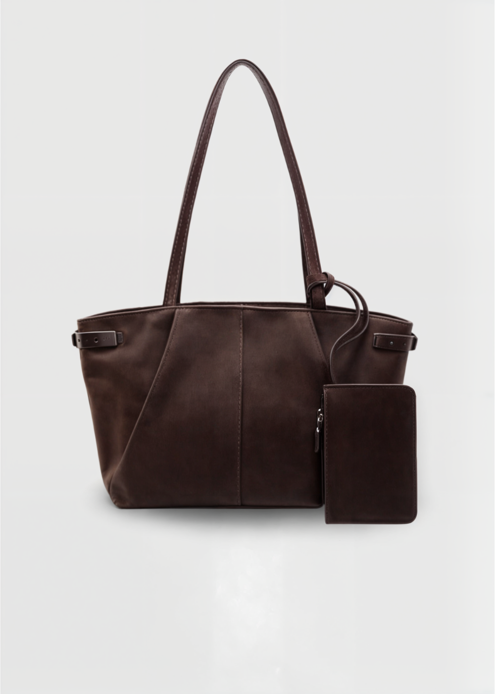 Compact Shoulder Bag Elegant Design for Women | Elora Coffee