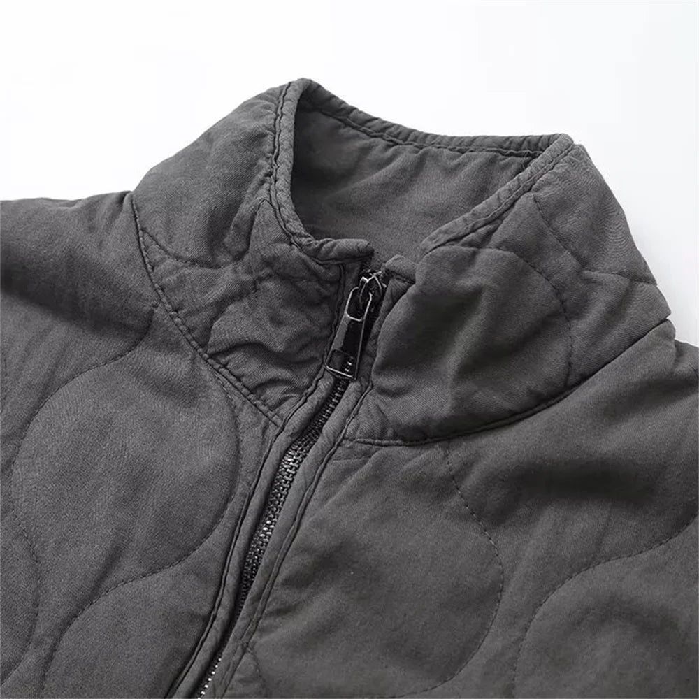 Quilted Cotton Jacket Lightweight Design for Women | Emelina