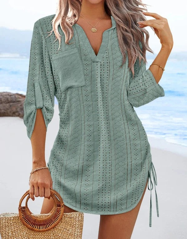 Eyelet Lace Beach Dress for Women | Danna Green