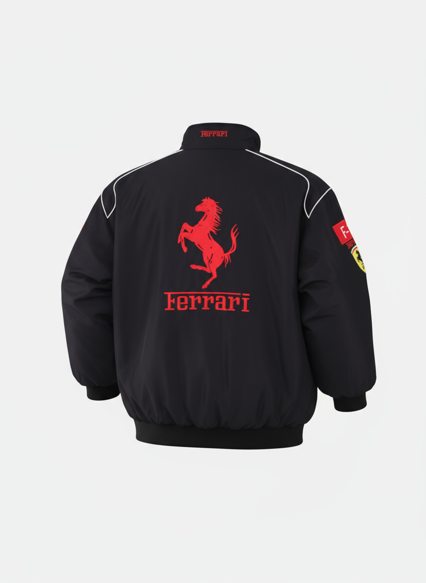 F1 Racing Jacket Retro Style Zip Up | Rivana