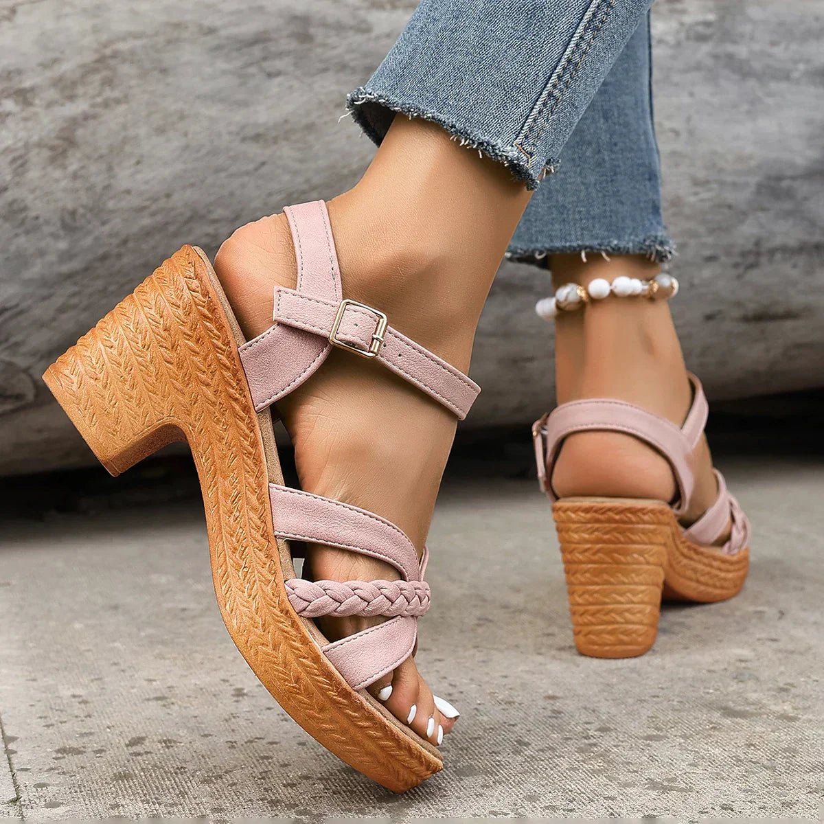 Fashion Platform Sandals Comfortable Design For Women | Lirina