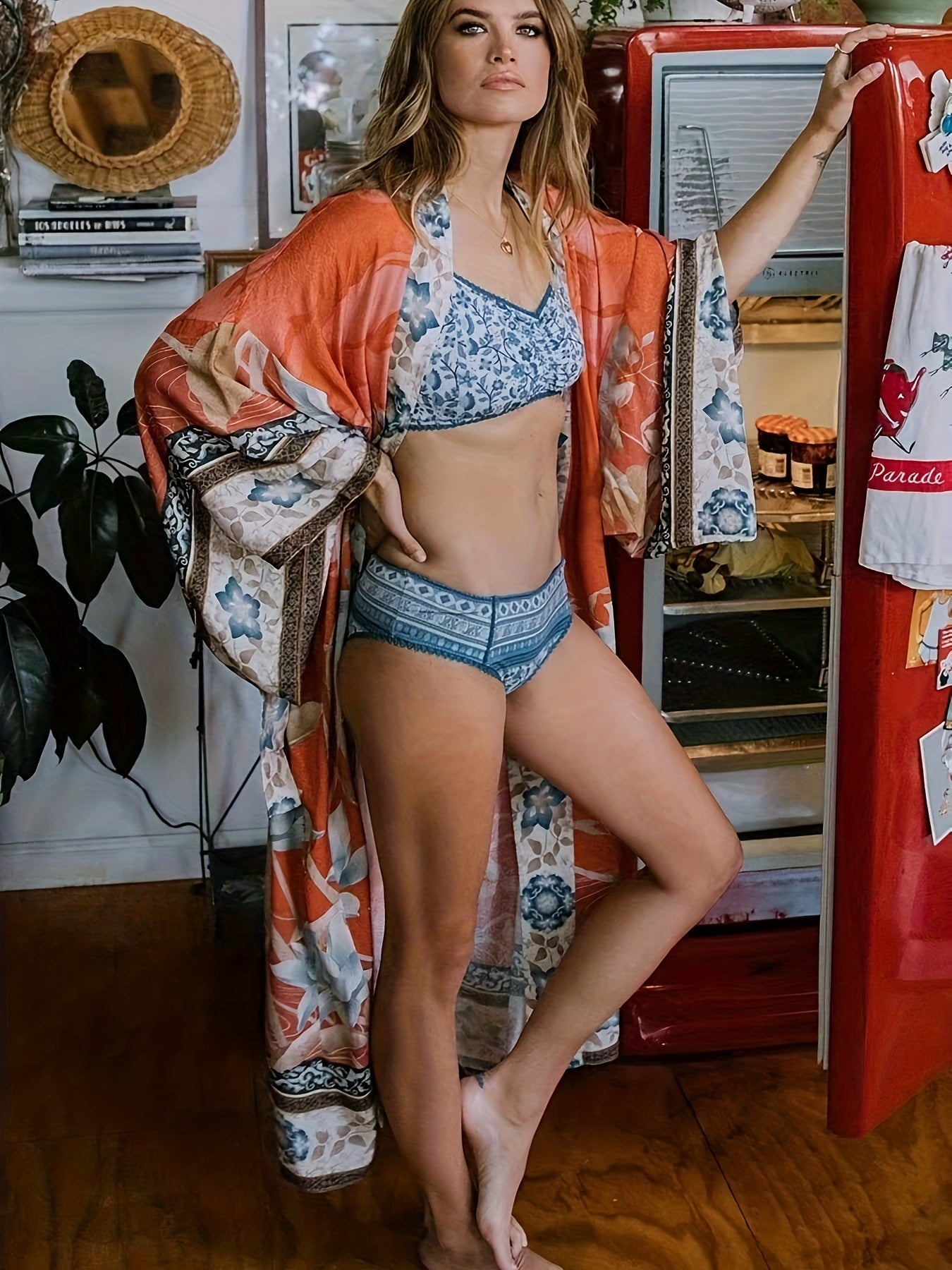 Floral Print Kimono for Women | Zarelle
