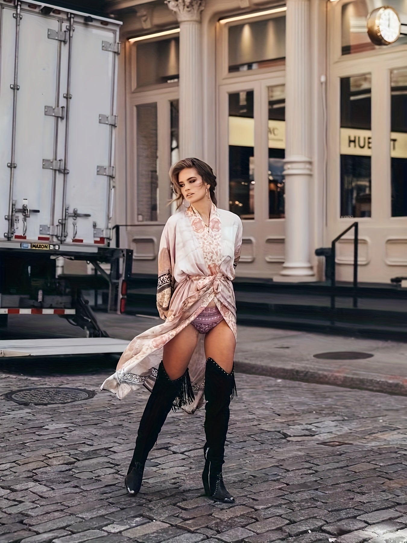 Floral Print Kimono Lightweight Style For Women | Jorina