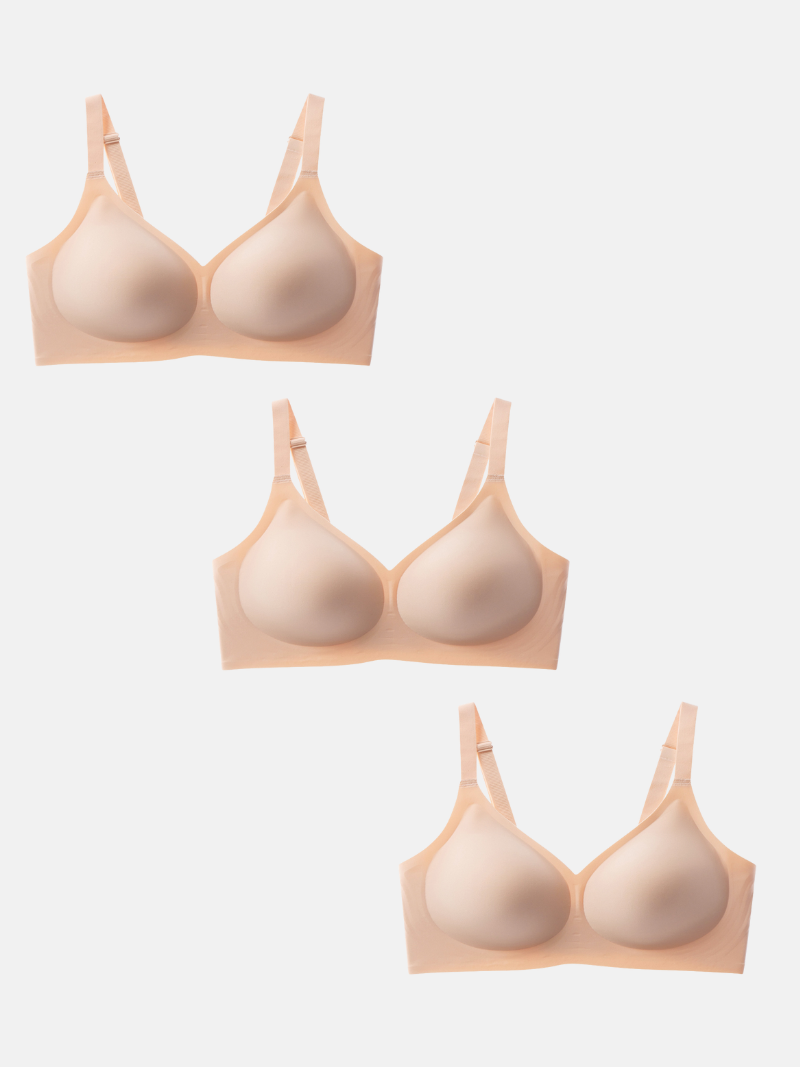 Full Coverage Wireless Jelly Sculpt Bra for Women | Dahlia