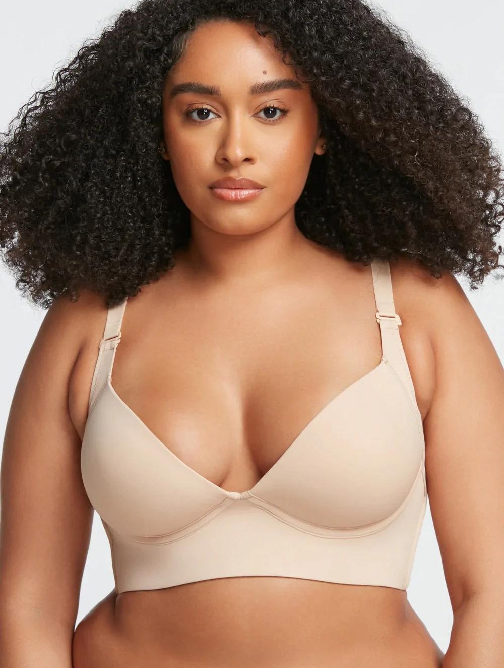 Full Support Plunge Bra for Women | Amara