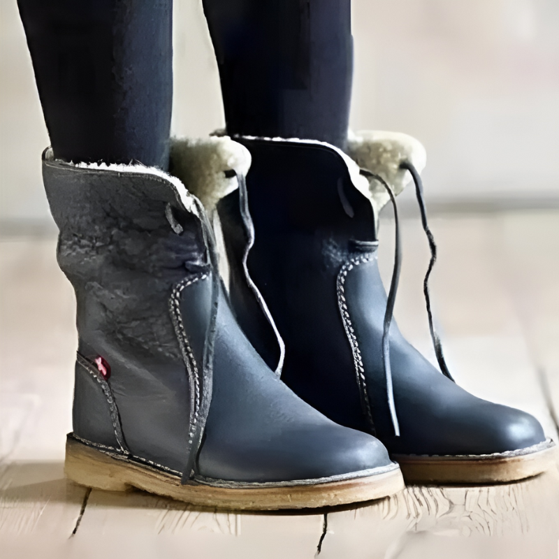 Waterproof Snow Boots with Wool Lining for Women | Gaby