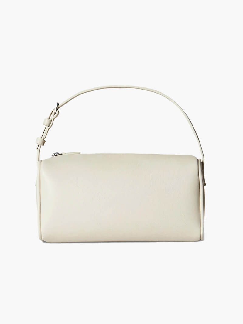 Leather Shoulder Bag for Women | Alyanna Beige One-size