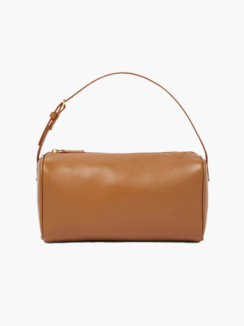 Leather Shoulder Bag for Women | Alyanna Brown One-size