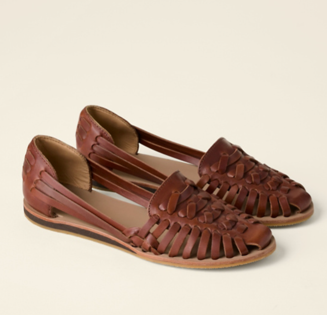 Handwoven Leather Huarache Sandals for Women | Isla Brown