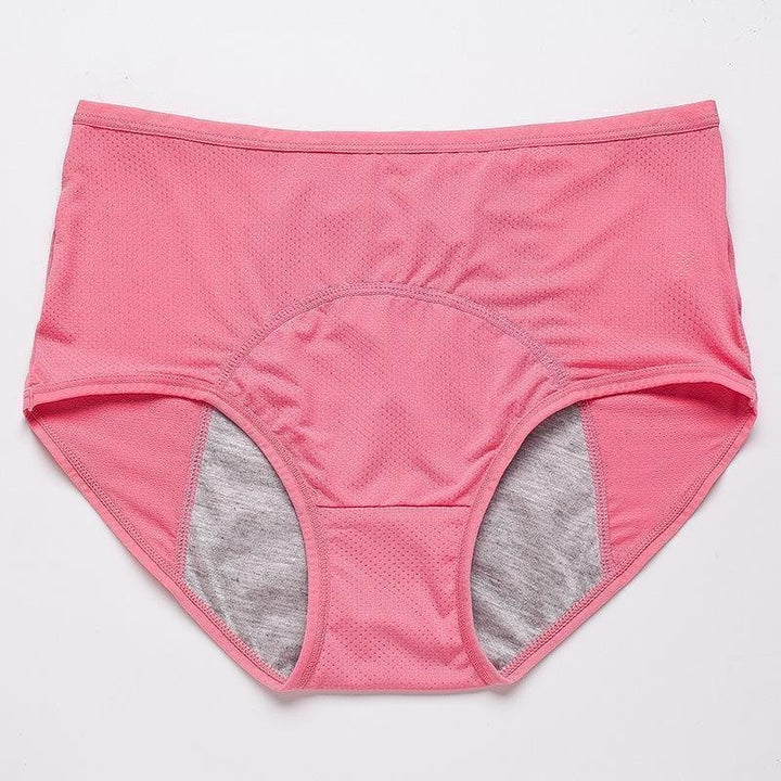 High-Waist Cotton Panties 4-Piece Set for Women | Elaine 4 Pink
