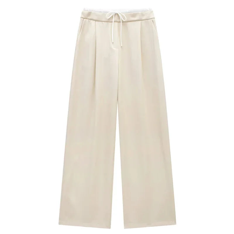 High Waisted Baggy Wide Pants | Bluey