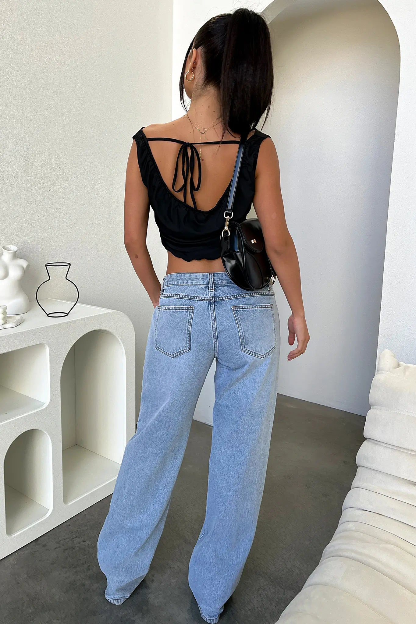 High-Waisted Wide Leg Jeans for Women | Aria