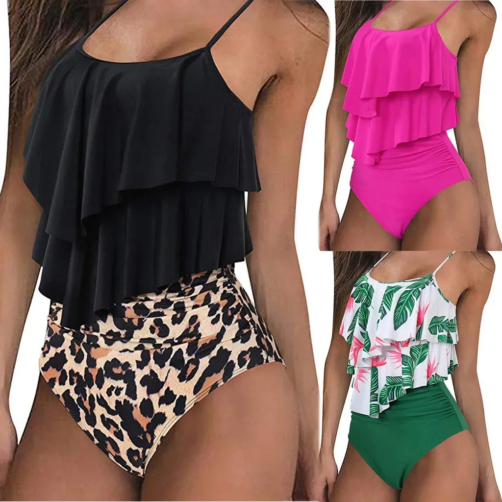 High Waisted Tankini Set For Women | Zorina