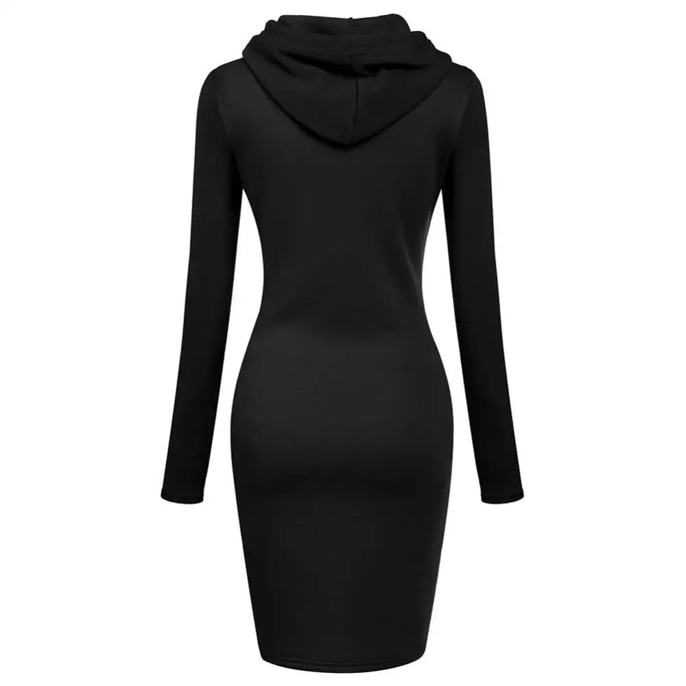 Hooded Dress Casual Style For Women | Jorina