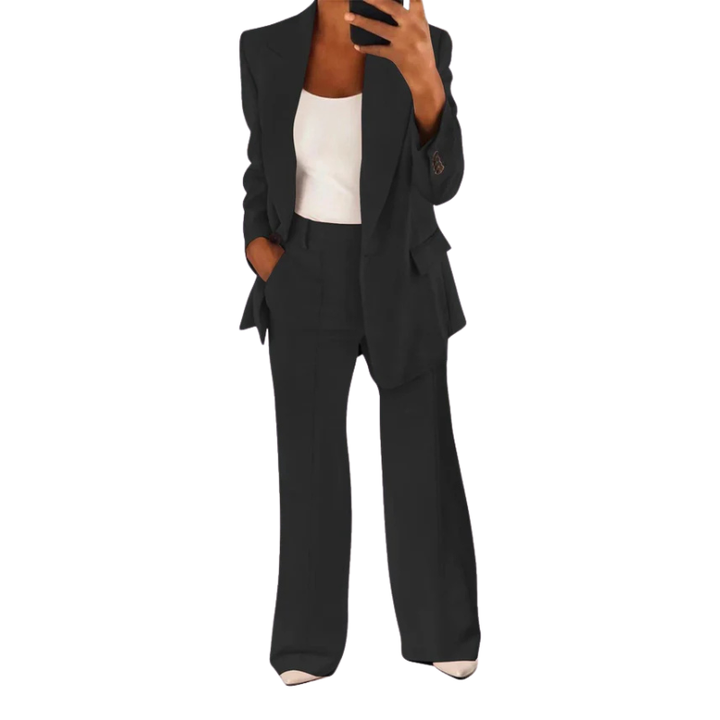 Inès – Women's Oversized Blazer & Trousers Set