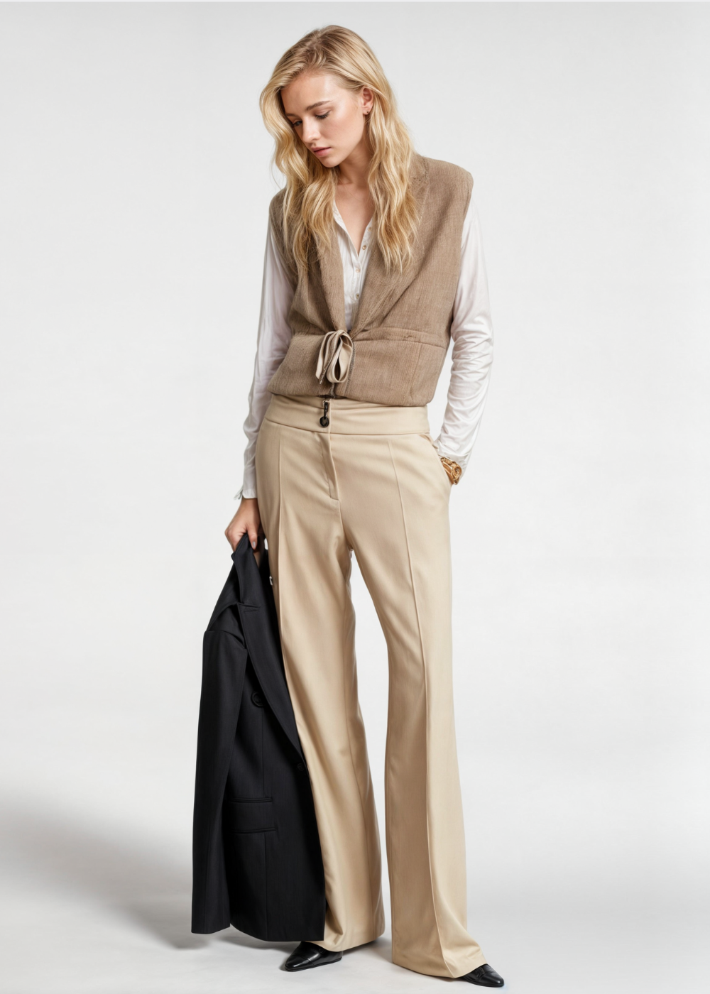 Isolde – Cashmere Lightweight Relaxed Vest