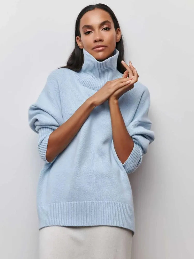Knitted Pullover Sweater Loose Fit for Women | July Sky