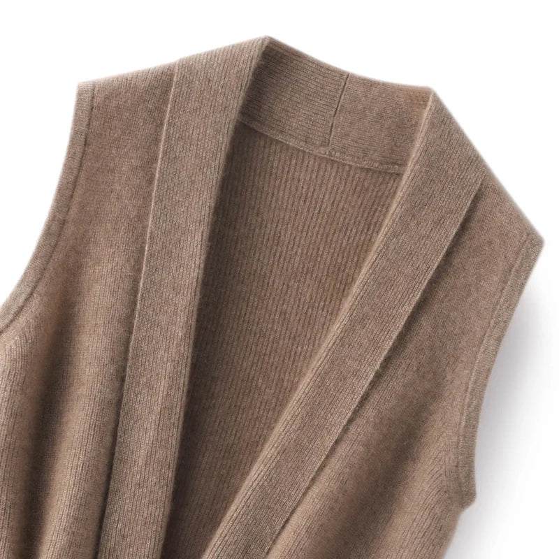Cashmere Vest Luxurious Fit for Women | Kylin