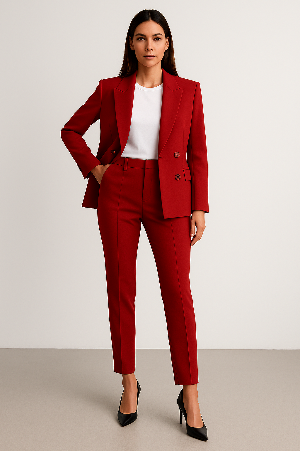 Laurienne – Tailored Suit Set