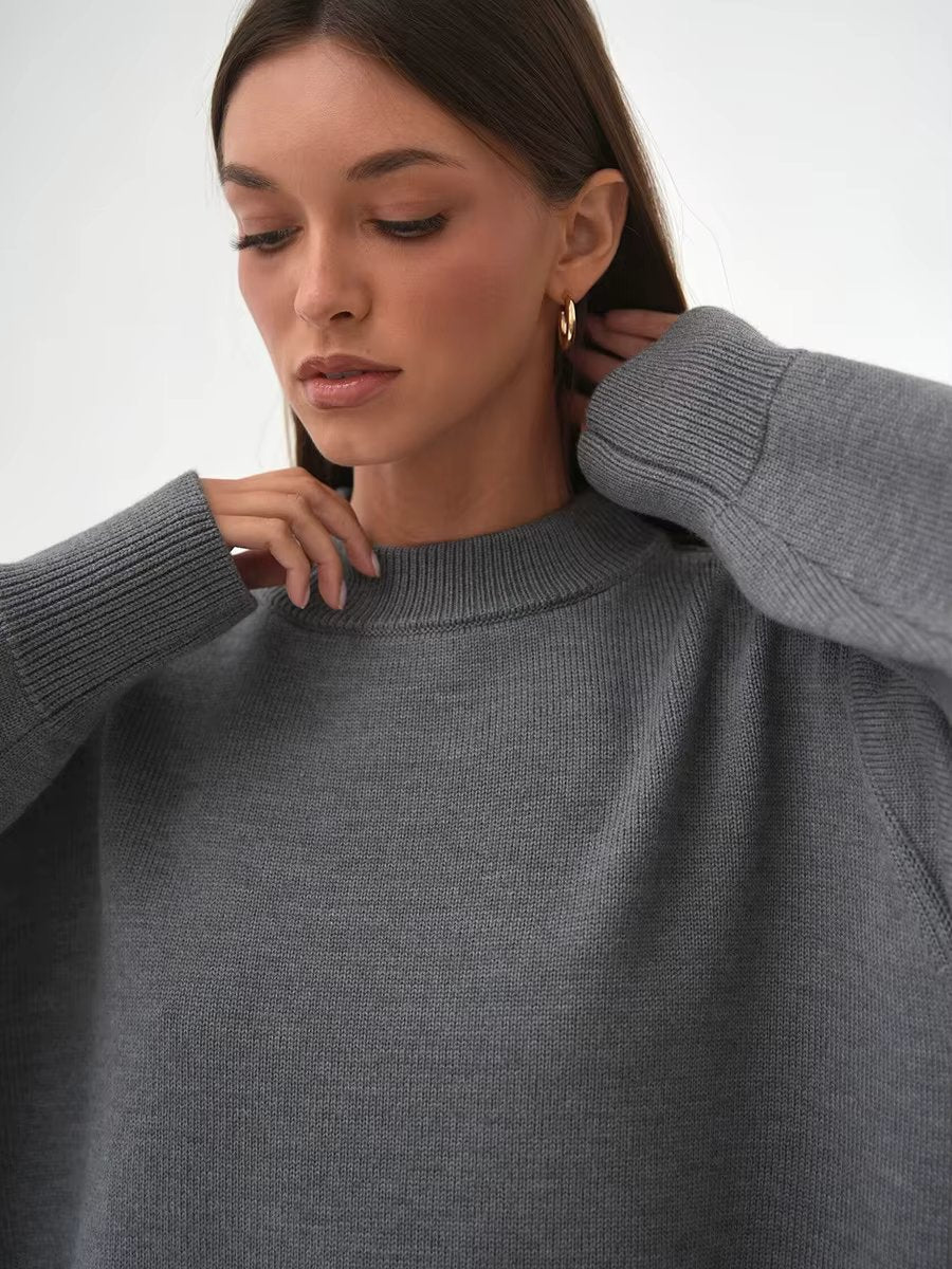 Oversized Knit Pullover for Women | Liora