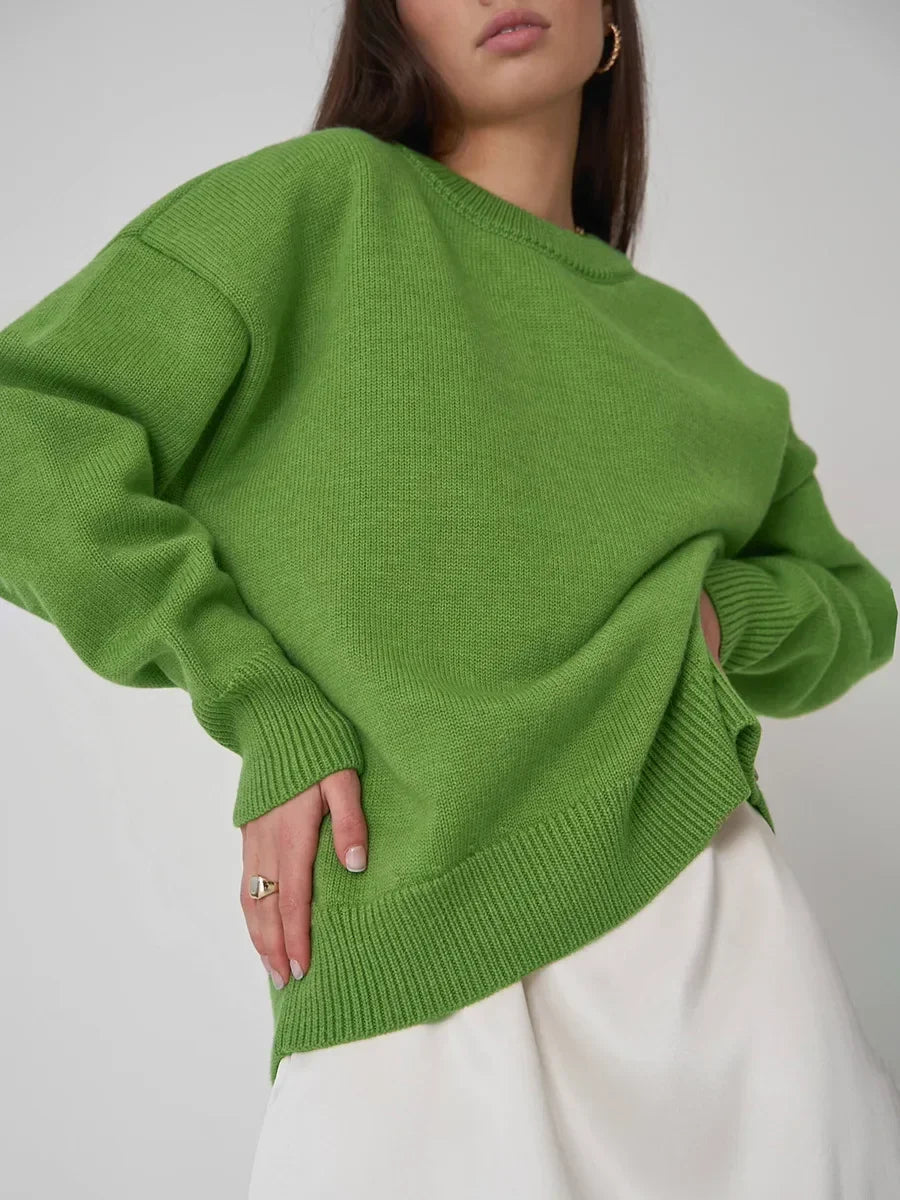 Oversized Knit Pullover for Women | Liora