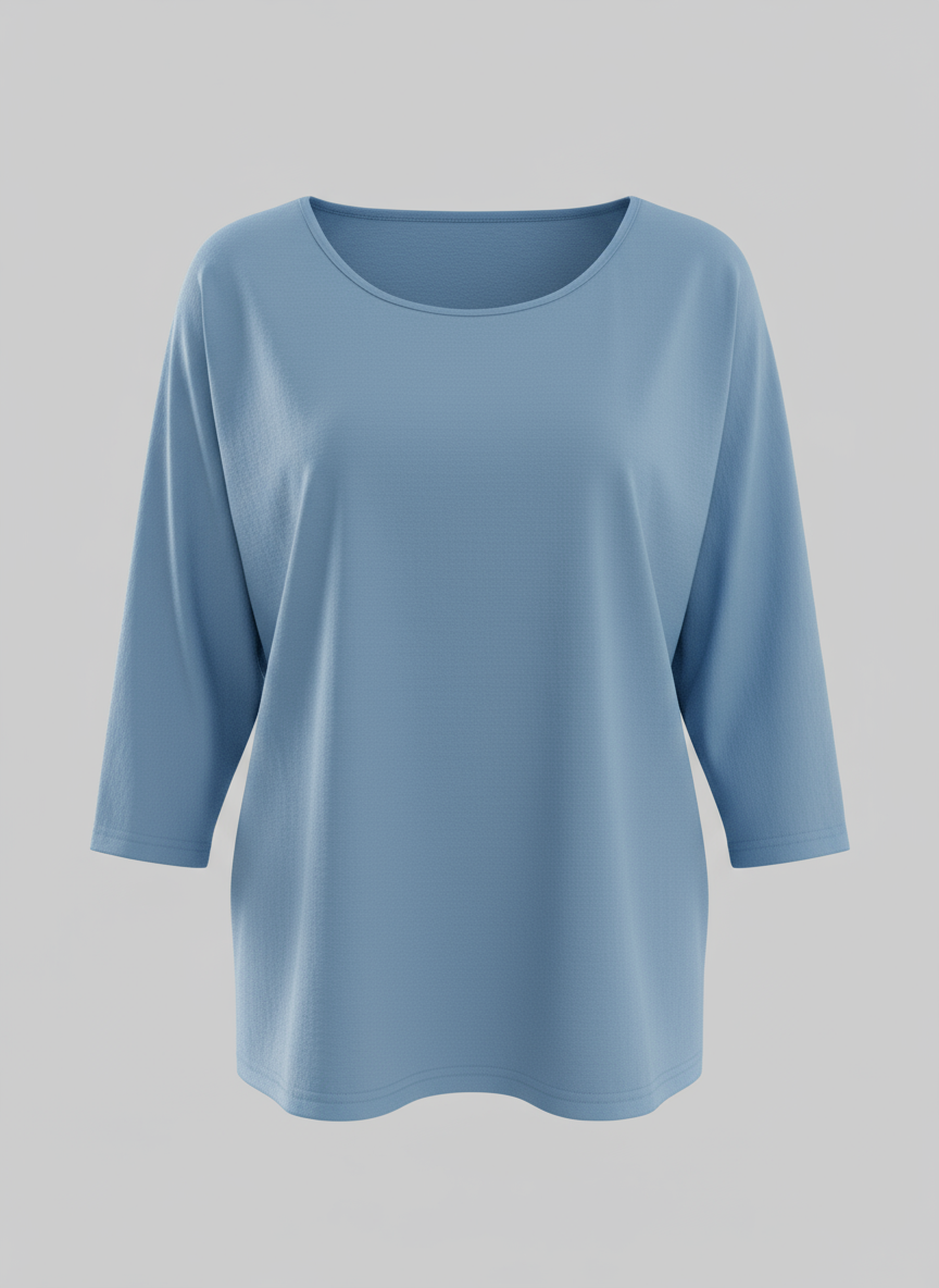 Long Sleeve Shirt for Women | Alessia Blue