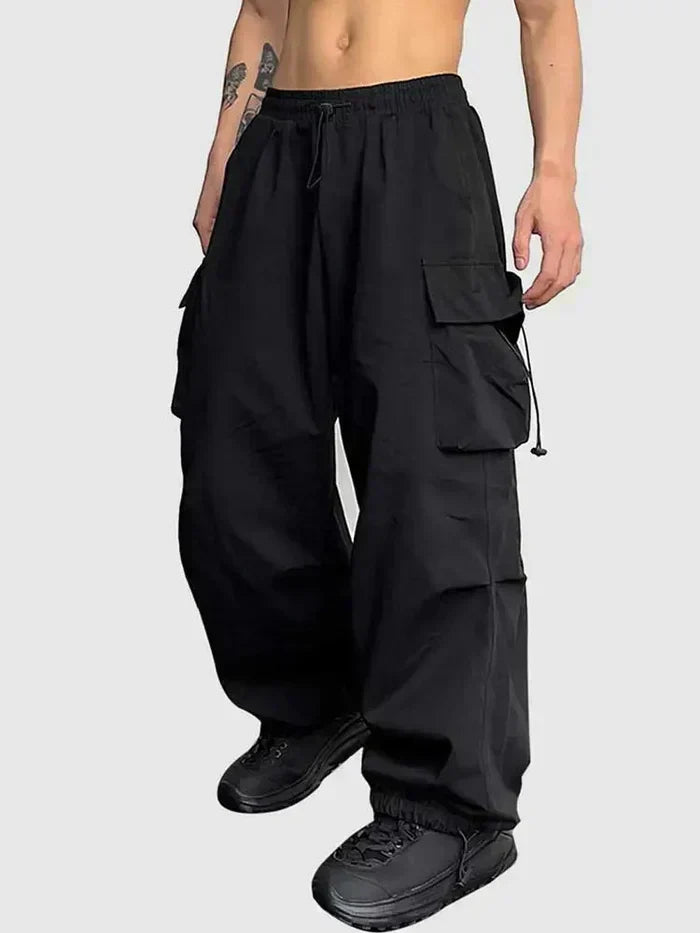 Luma | Cargo Pants with Pockets Black