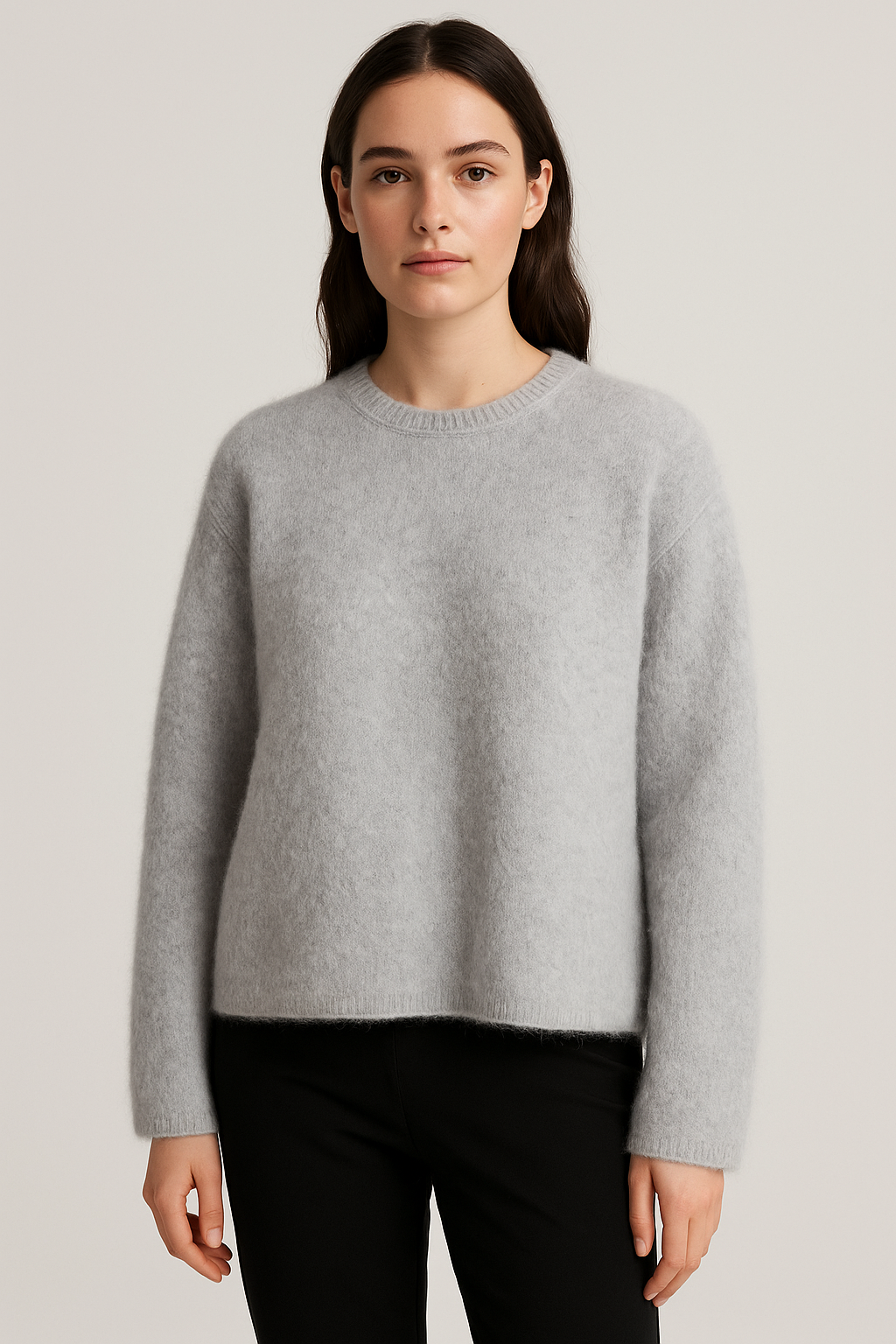Oversized Sweater Cozy Fit for Women | Lunelle Gray