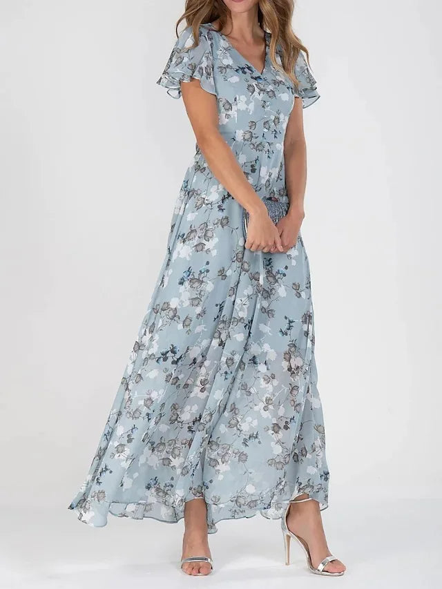 Midi Dress for Women | Ophelia Light Blue