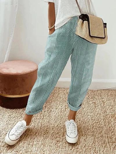 Baggy Pants with Pockets for Women | Monica Green