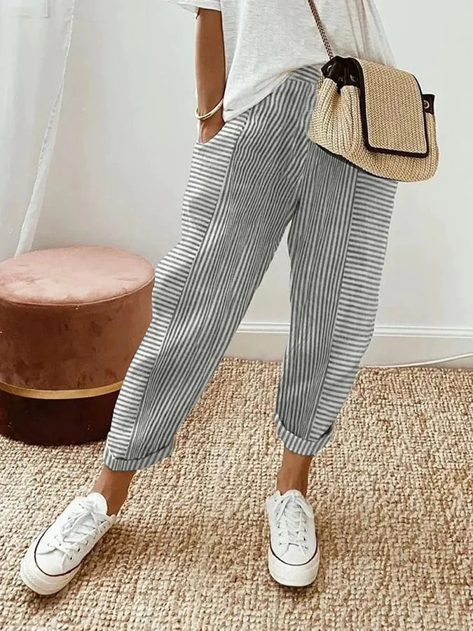 Baggy Pants with Pockets for Women | Monica Grey