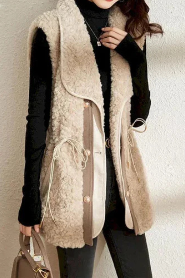 Wool Vest Tailored Fit for Women | Noelle