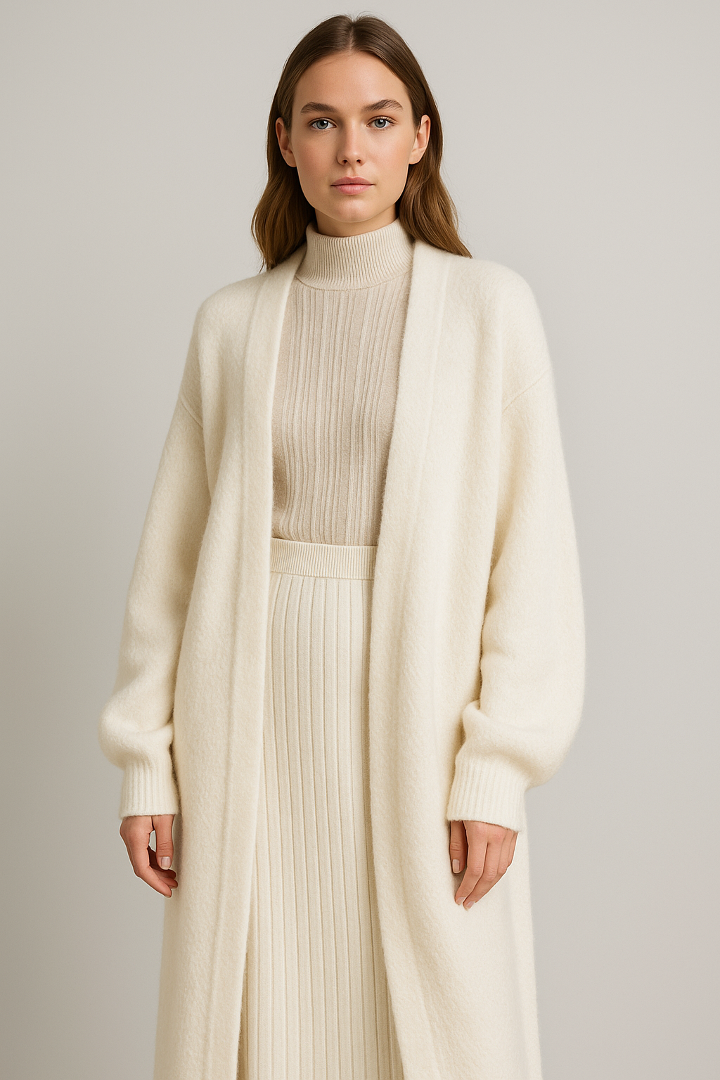 Oversized Long Drape Sweater Relaxed Fit for Women | Noelle