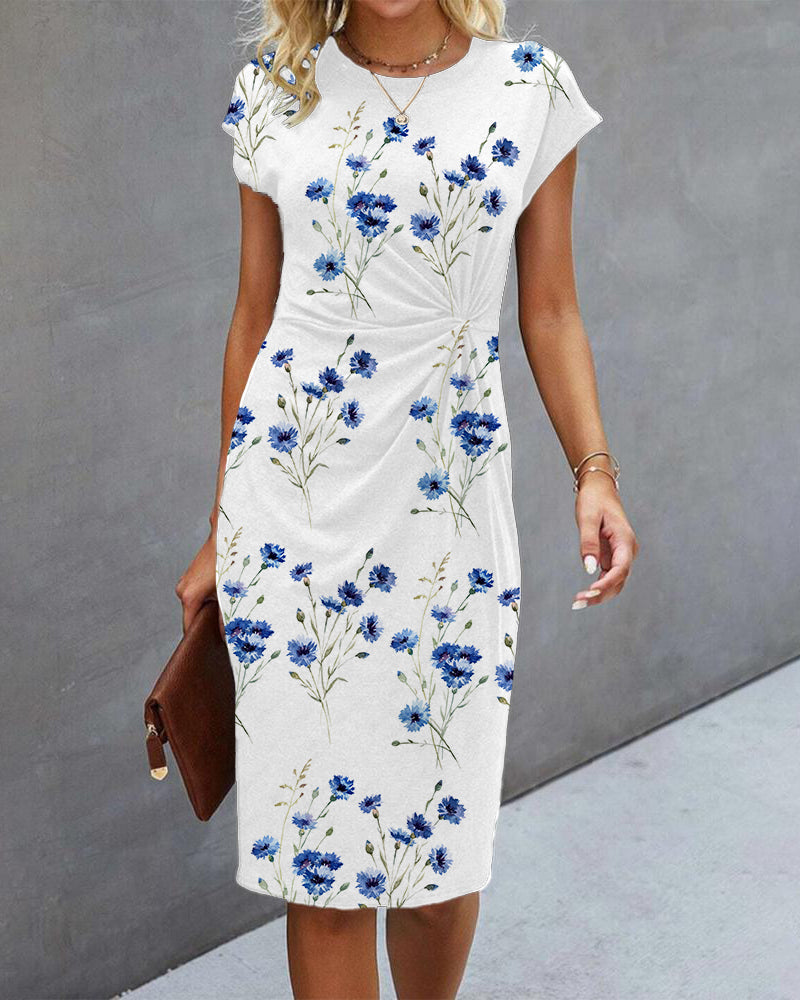 Nylor – Long Sleeve Maxi Dress White