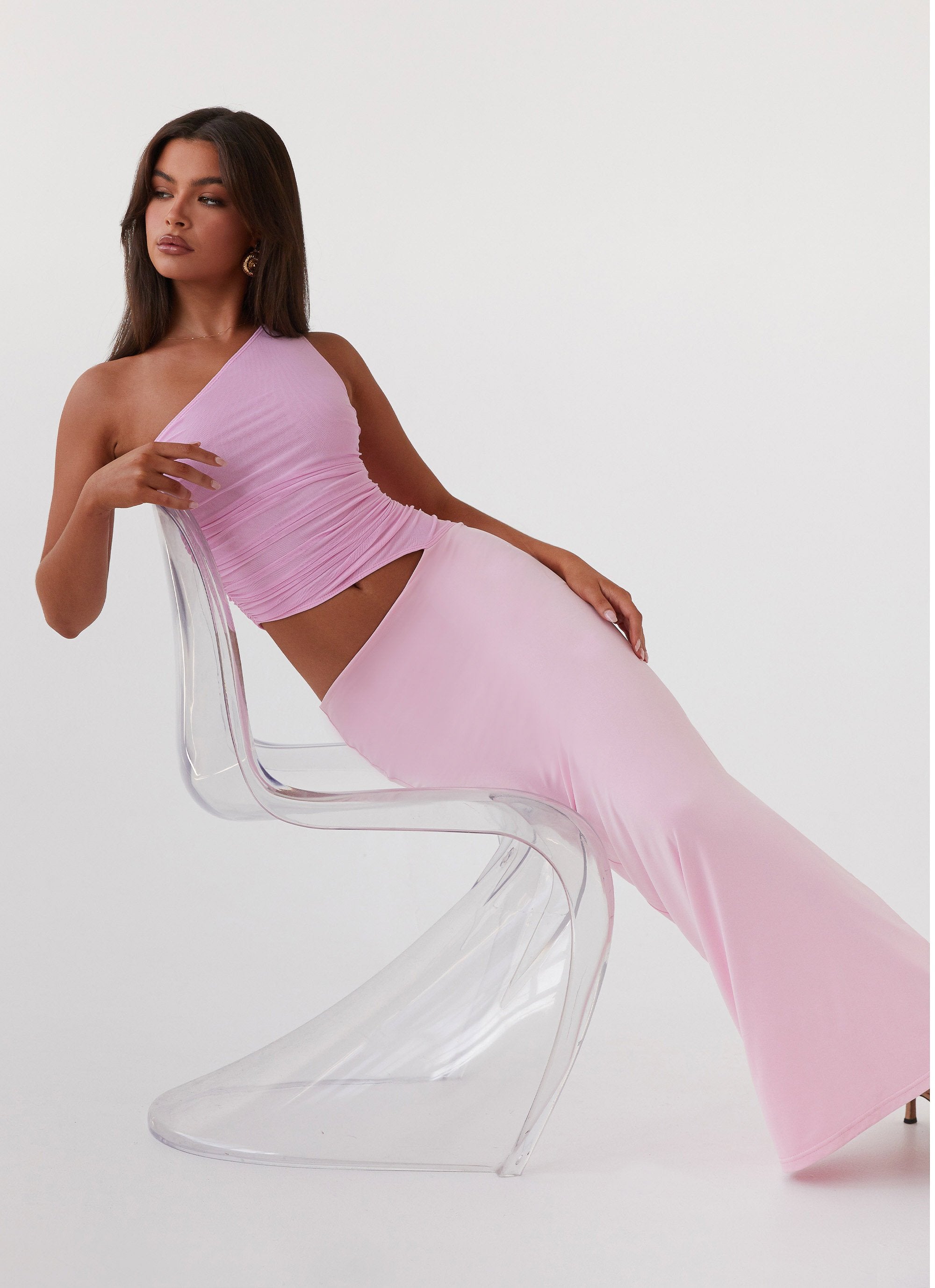 One-Shoulder Cut-Out Maxi Dress for Women | Clara