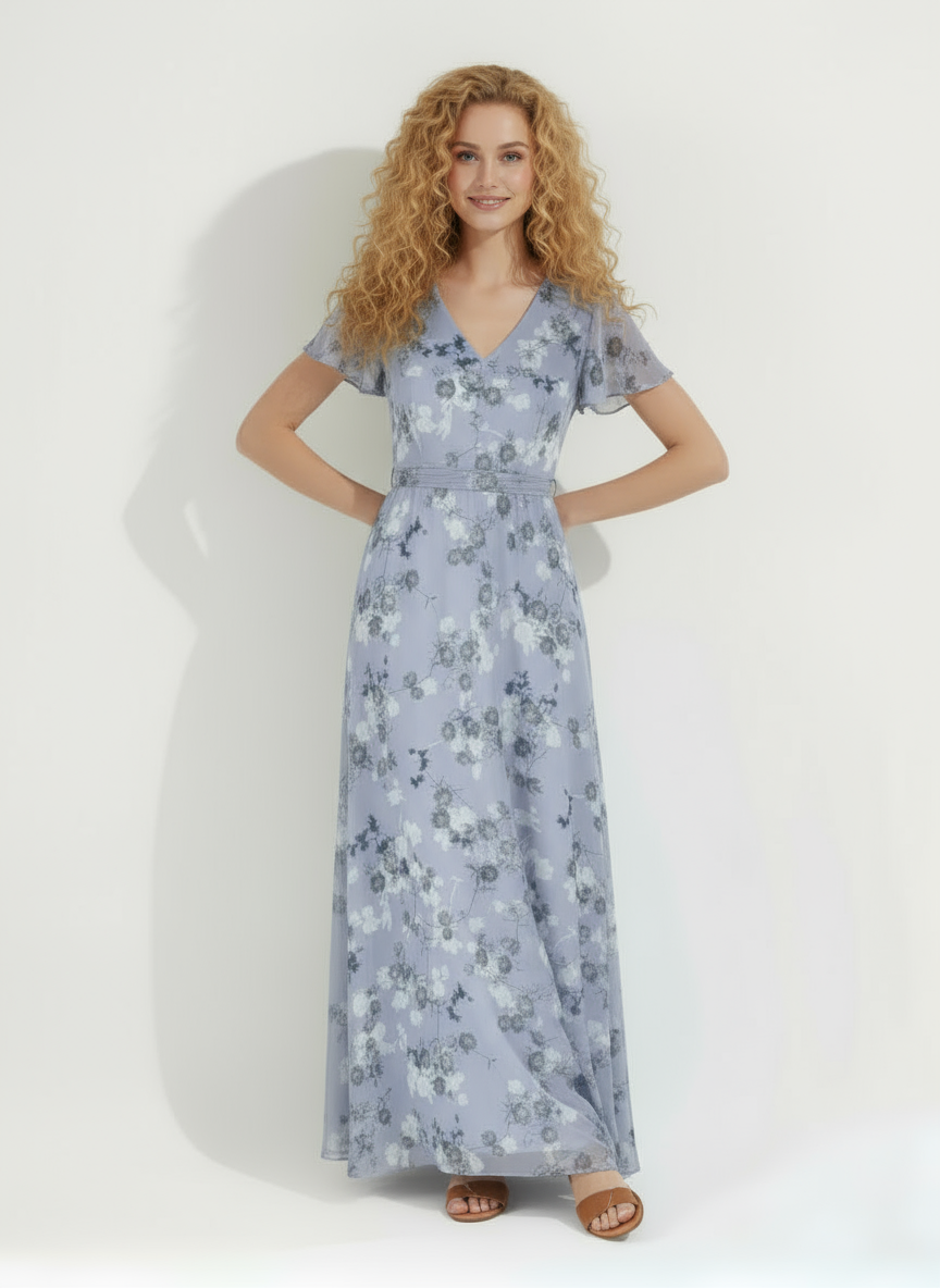Midi Flower Dress for Women | Ophelia
