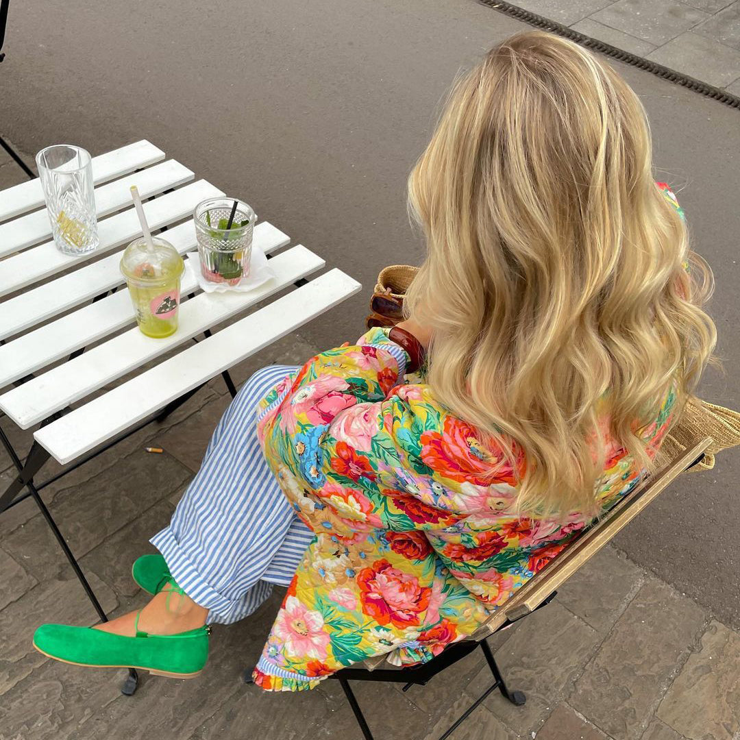 Quilted Floral Jacket for Women | Vina