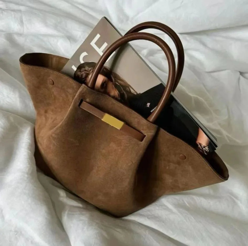 Renley – Trapezoid Structured Tote Bag