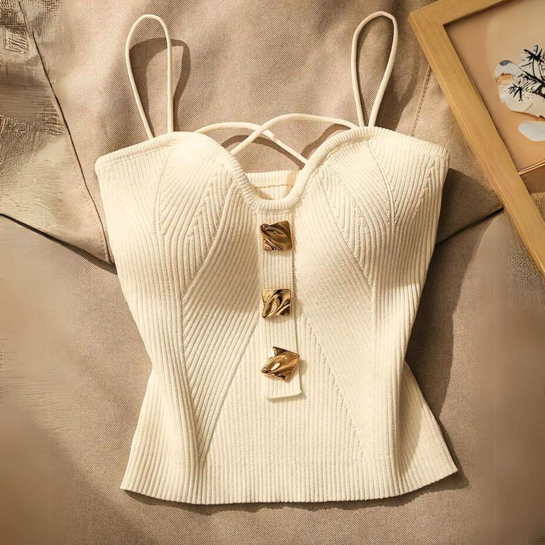 Sculpted Corset for Women | Aviana White