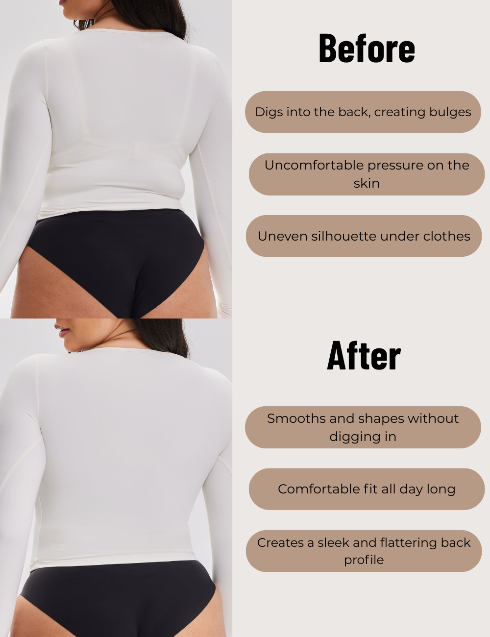 Seamless Scalloped Wireless Lift Bra for Women | Cassy