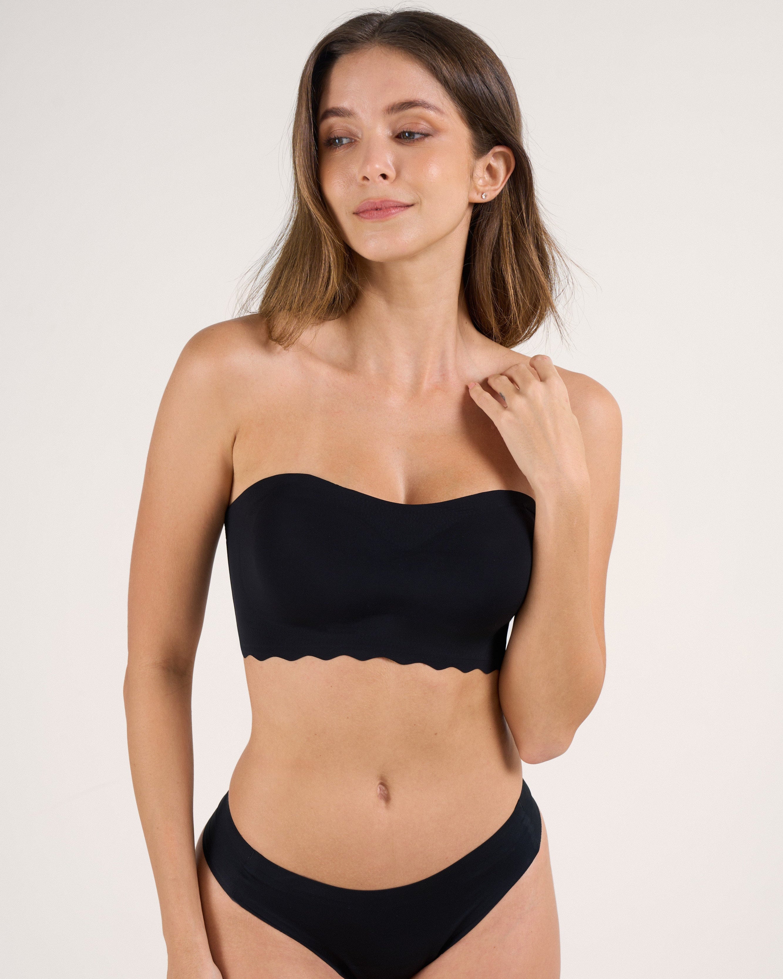 Seamless Strapless Bandeau Bra for Women | Noria