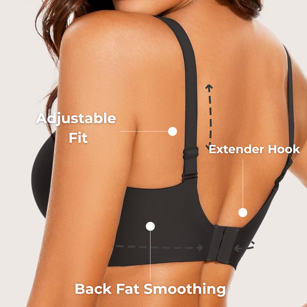 Seamless Wireless Lift Bra with JellyLift Technology for Women | Noelle