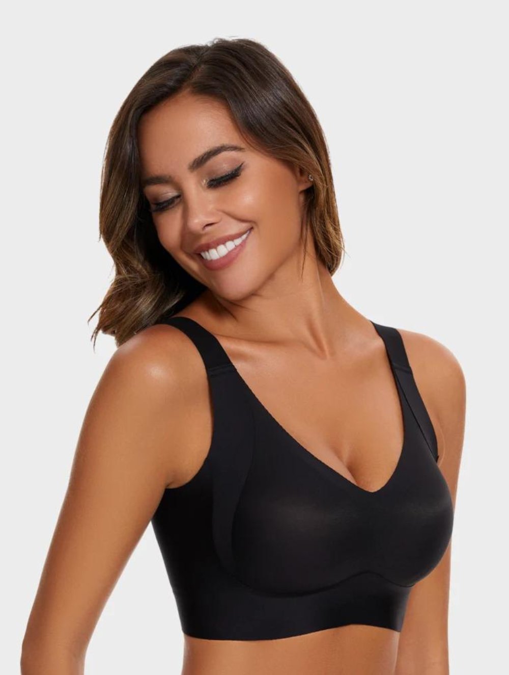 Seamless Wireless Support Bra with Lift for Women | Caitlyn