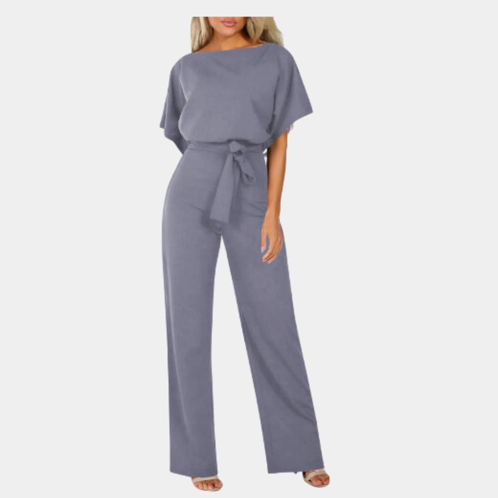 Seraphina – Stylish Summer Jumpsuit For Women Gray